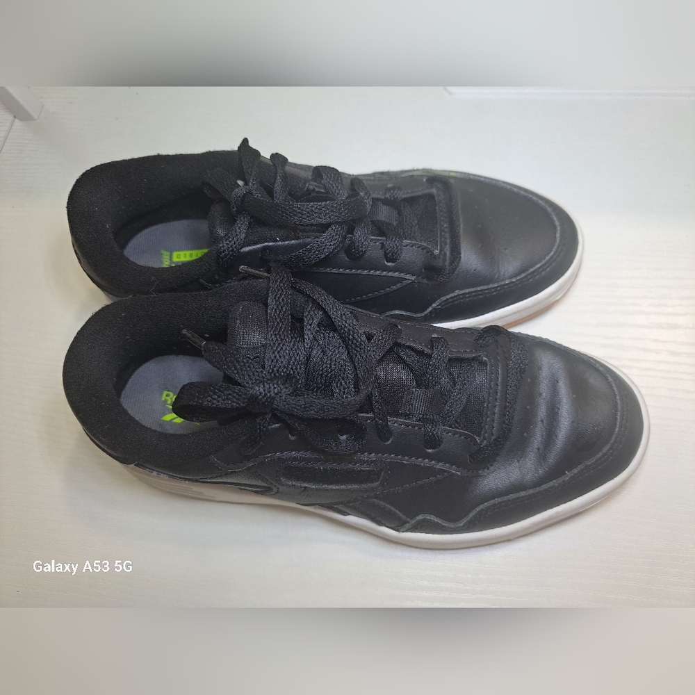 Reebok Black and White Men's Sneakers